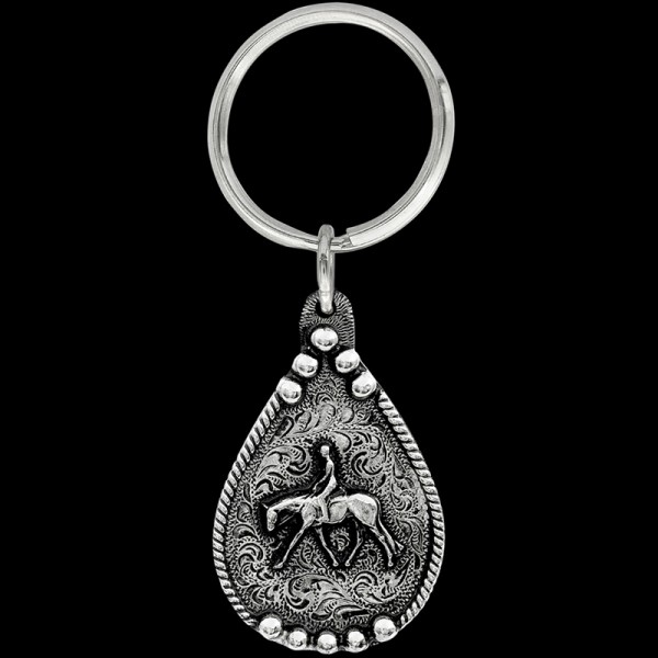 Indulge in equestrian elegance with our English Pleasure Keychain. Meticulously crafted, it's a nod to the refinement and grace of the English riding tradition. Order now!